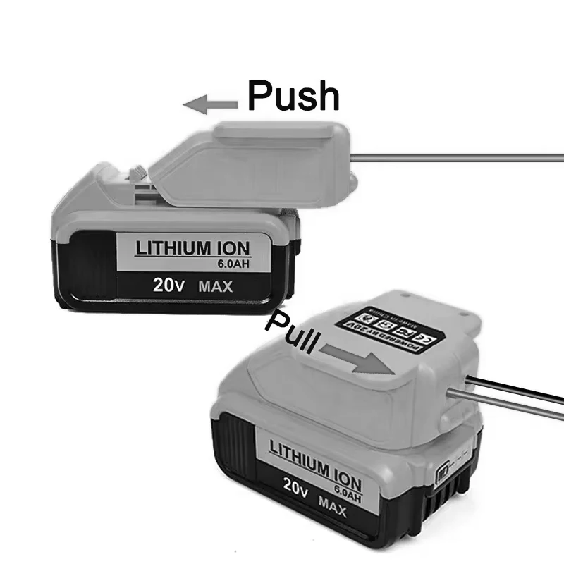 

Suitable for DeWalt 20V to 12V15A 180W DC voltage regulator DCB20 0 DCB18 is used for DIY of car electric fans, etc