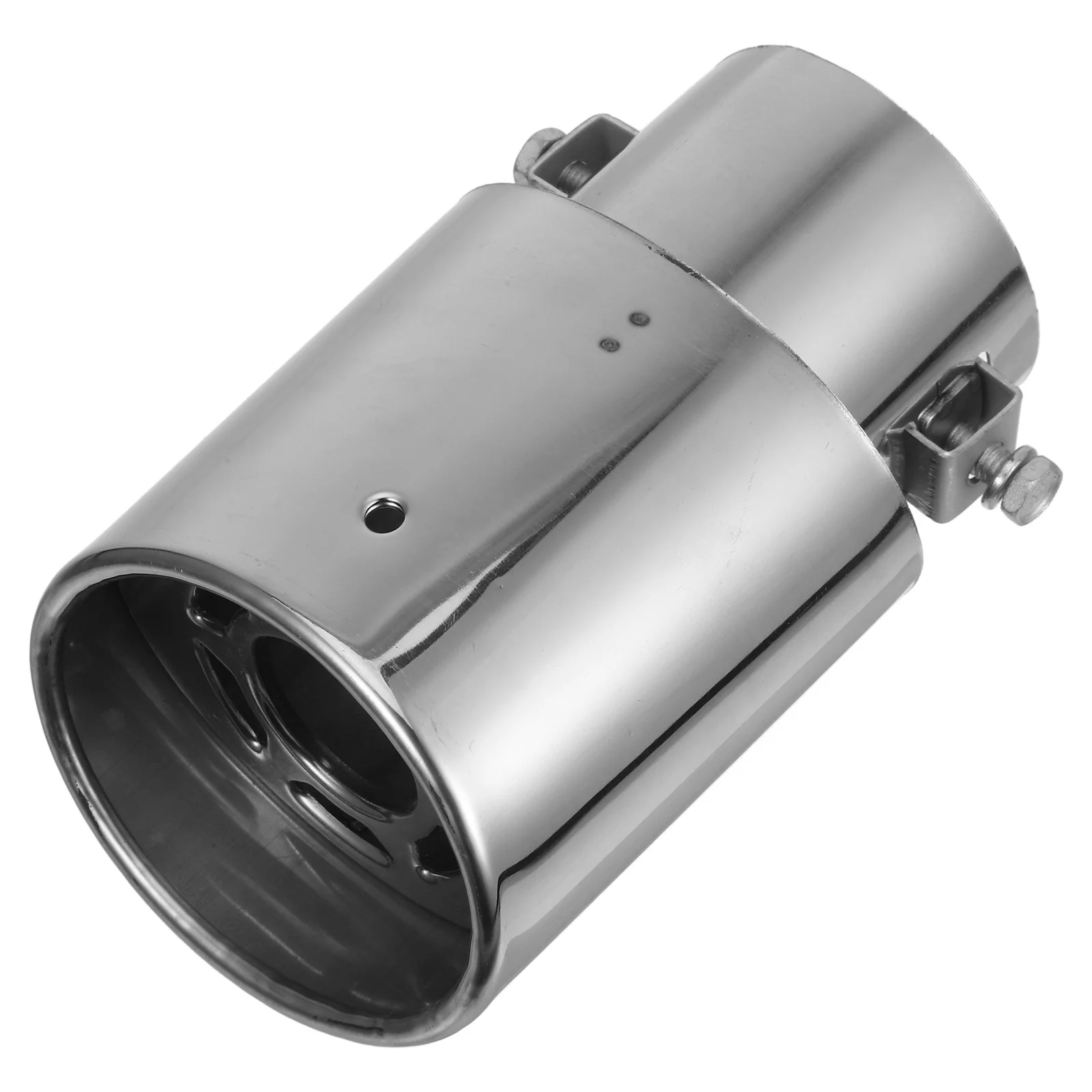 

Exhaust Tip Stainless Steel Solid Material Six-Hole Design Improves Exhaust Efficiency for Car Motorcycle Truck Sound Boost