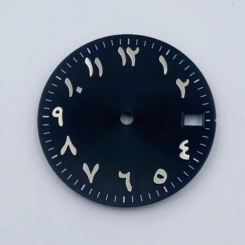 For NH35 dial 28.5MM Middle East Arabian nail sun pattern literal fit forNH36 movement watch modification accessories