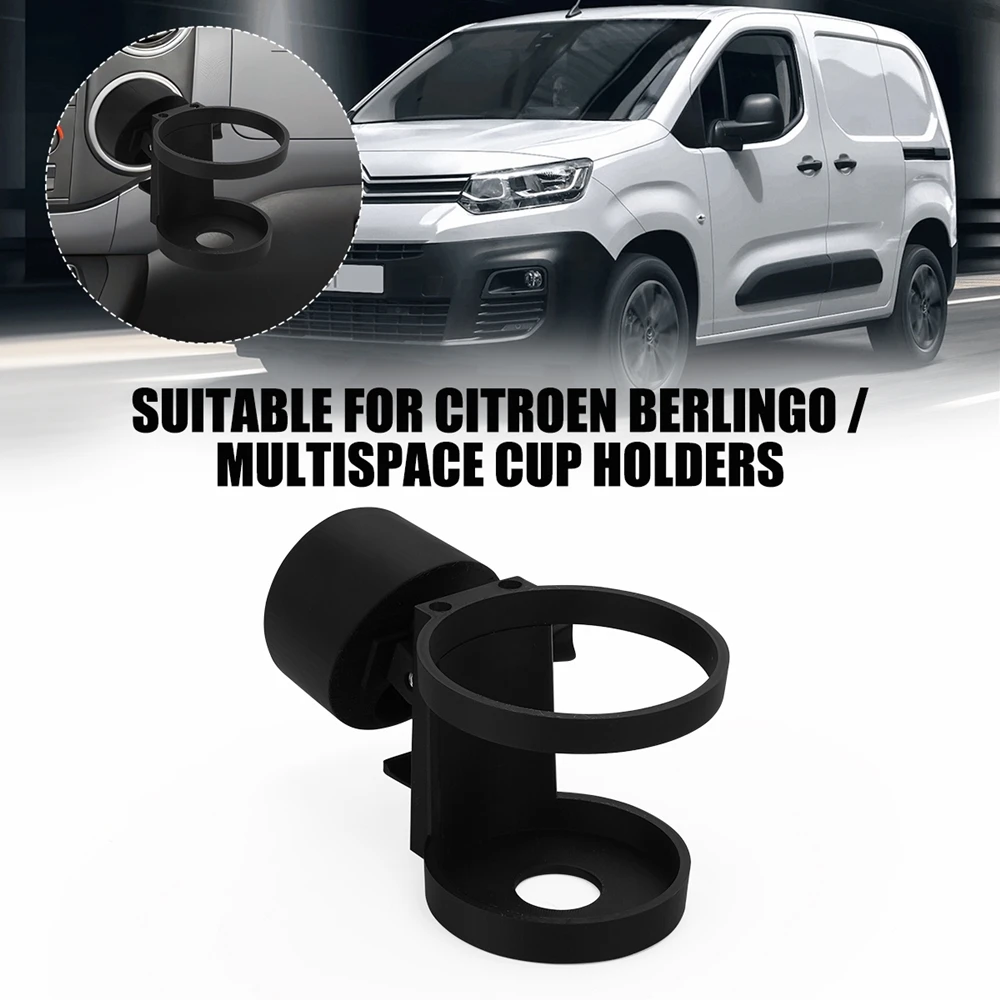 1/2 قطعة حامل الكأس مناسبة لسيتروين بيرلينجو/Multispace حامل أكواب المشروبات اكسسوارات السيارات الداخلية #2