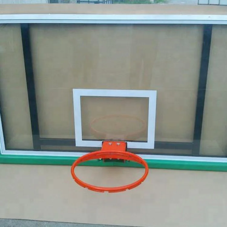 Steel Frame Manufacturer Direct Sale Tempered Glass Basketball Backboard