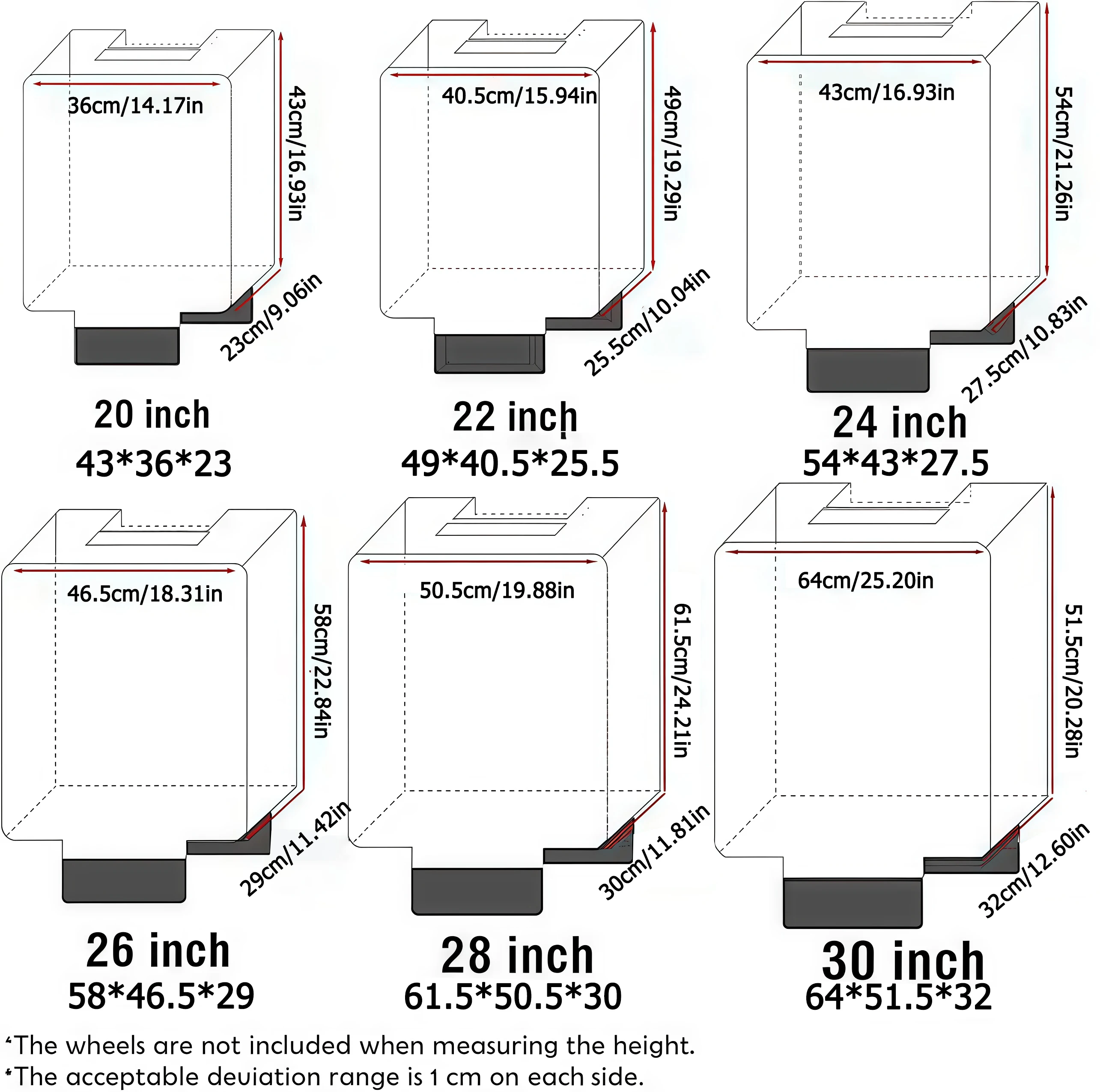 غطاء حماية شفاف للأمتعة مناسب لحقائب السفر وحقائب السفر، سهل التركيب والطي للتخزين، zwq