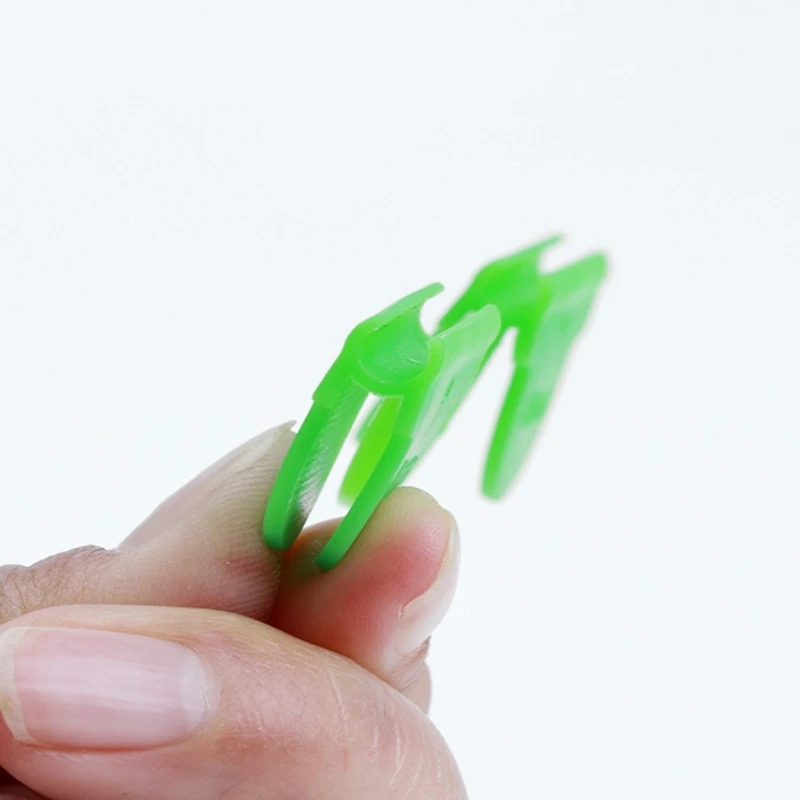 

Practical 50PCS/set Plant Clips for Securely Fastening Greenhouse Films and Shade Net Essential Garden Accessories