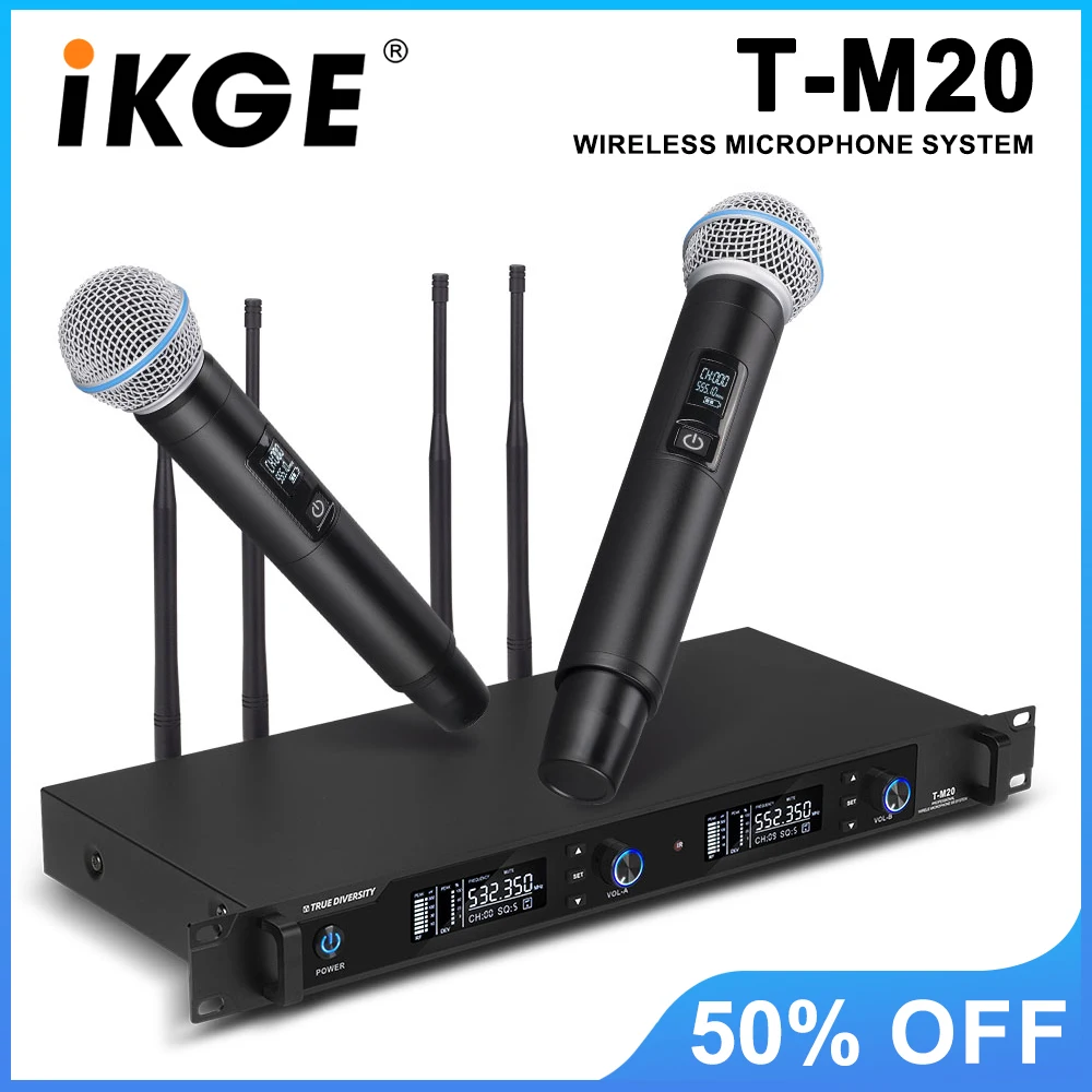 Ikge T-M20 Uhf Wire… - image