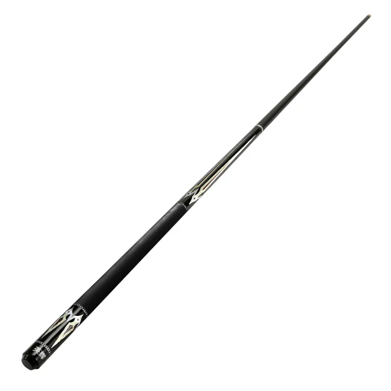 

High Quality Chinese Style 8 Ball Training Competition Entertainment Snooker Cue Rod Set Black Technology Carbon Fiber Pool