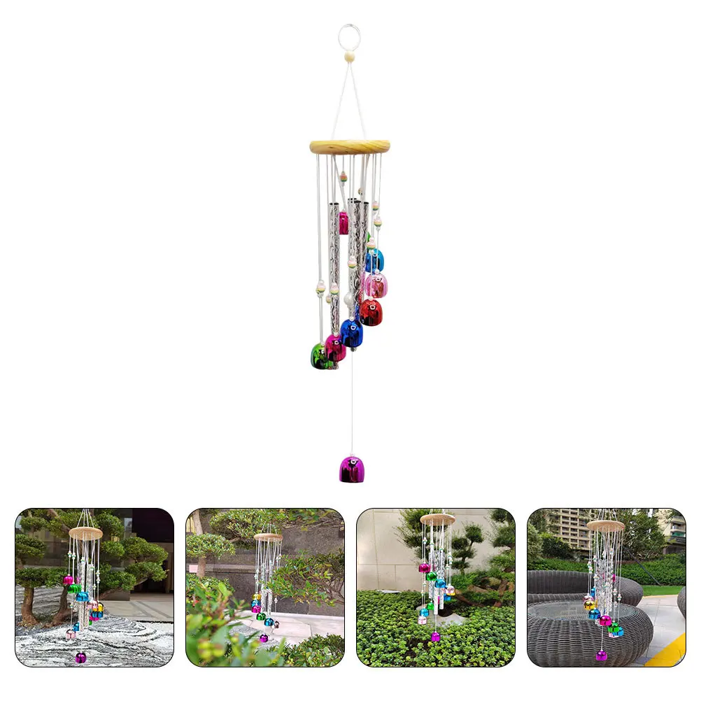 

Colorful Wind Bell Pendant Lightweight Wind Chime Garden Balcony Outdoor Home Decor Gift Garden Hanging Decor Home Supply