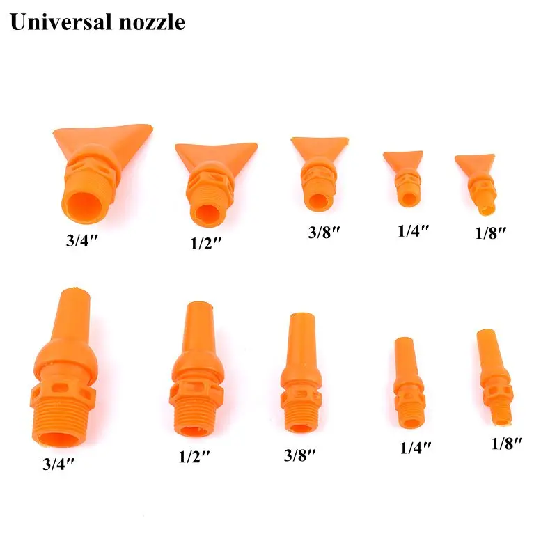 1~10Pcs 1/8~3/4 Inch Male Thread Duckbill Pump Sprinklers Universal Nozzle Aquarium Fish Tank Nozzles Garden Irrigation Fountain