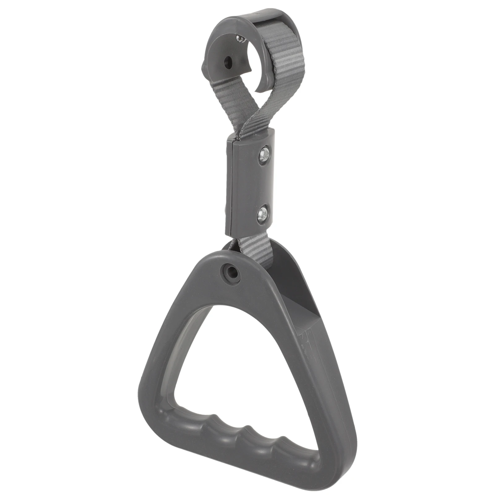 

Gray Triangle Plastic ABS Bus Handle Ring For Bus Car Elderly Subway Lightweight Portable Fitness Tool Parts