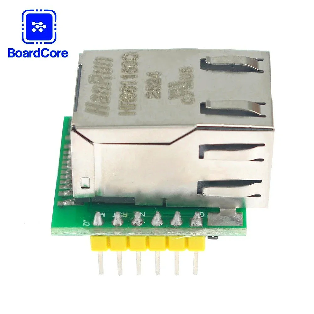 1PC 3.3V W5500 Chip New SPI to - огляд і ціна Ethernet Module W5500