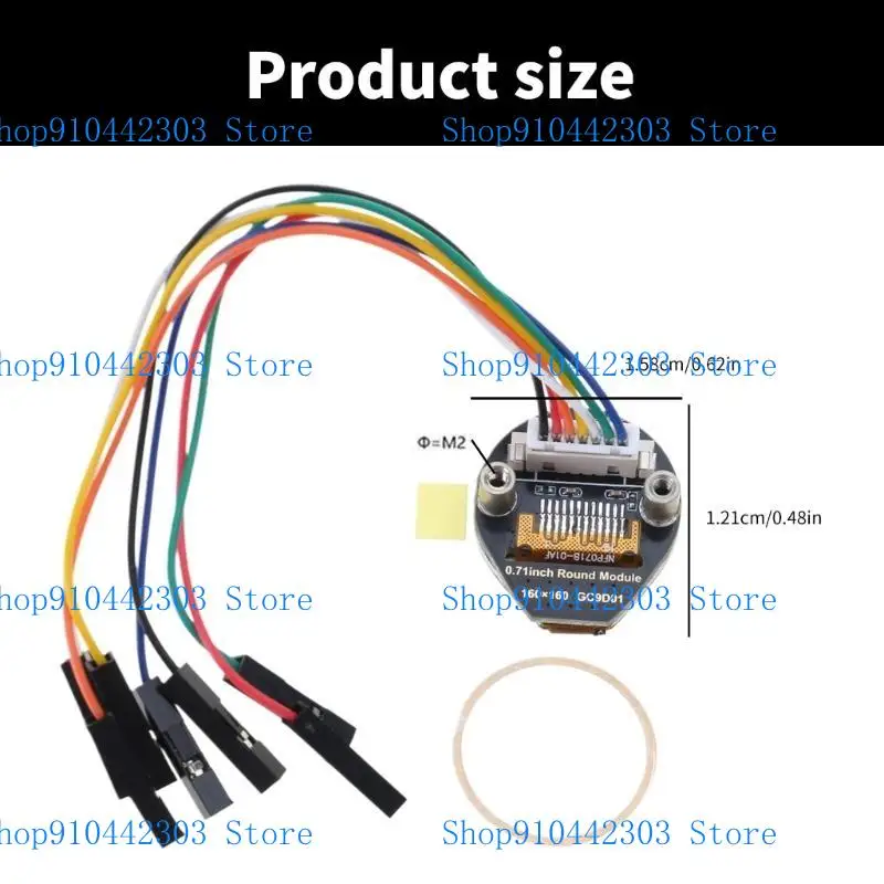 L4MD ELETOLE ELETO ROLOD RODON 0.71 PILH LCD tela 160x160pixels