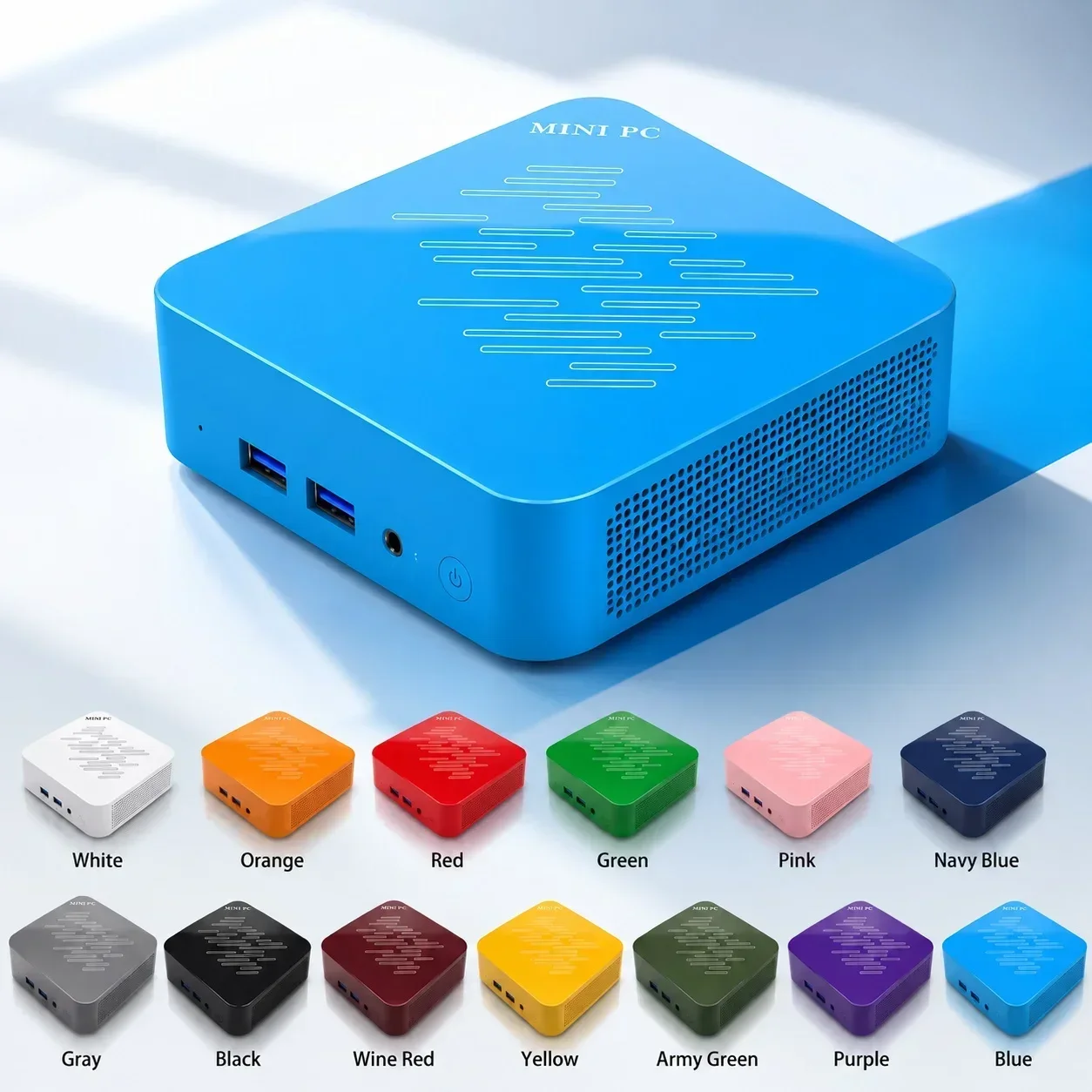 Mini Computer Intel N150 Processor 16GB RAM Optional 1TB 2TB SSD Win 11 WiFi6 BT5.2 Mini PC Host For Home Office Daily Use