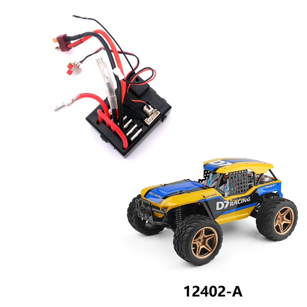 

Отличный приемник 3 в 1, ESC 12401-0224 для Wltoys 12402-A 12401 12402 12403 12409 1/12, запасные части для радиоуправляемых автомобилей, аксессуары