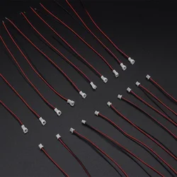 20 sztuk = 10pair męskie i żeńskie złącze Micro Min JST SH 1.25mm 2 Pin z drutu długość: 150mm 28AWG