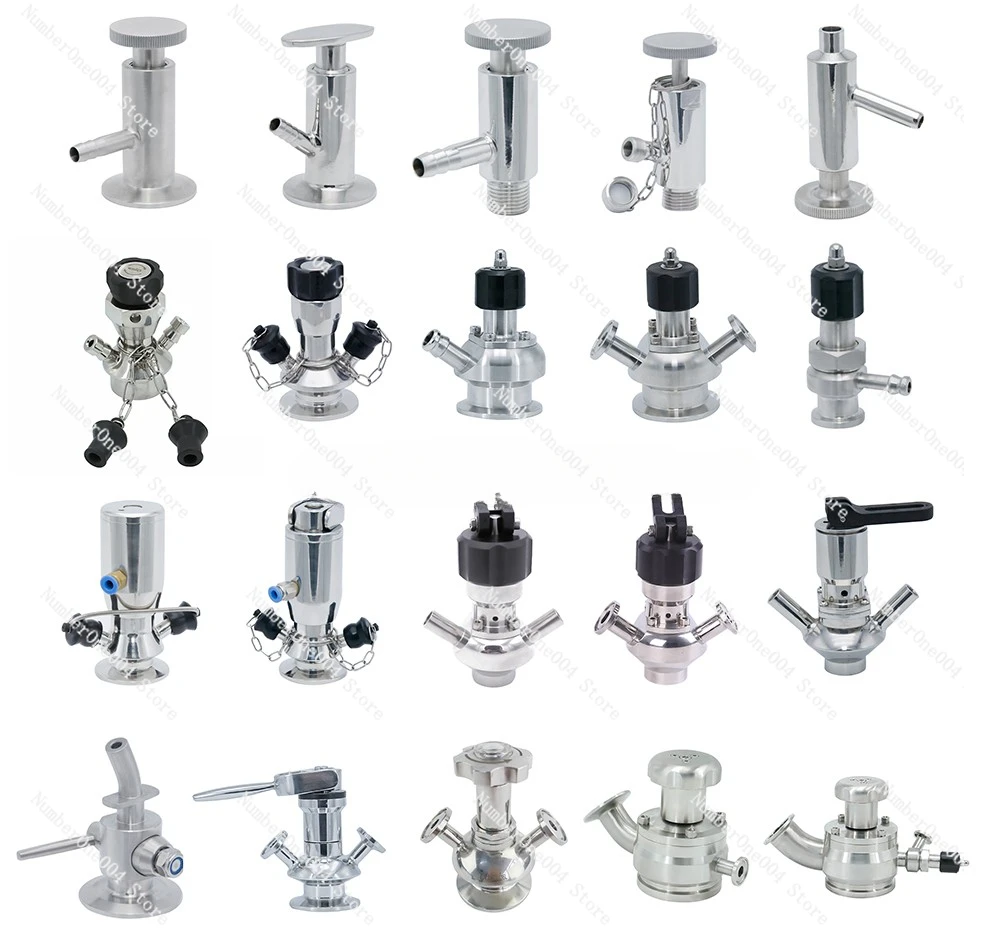 Applicable To 316L stainless steel quick loading fermentation tank microbial sterile sampling valve manually welded connection