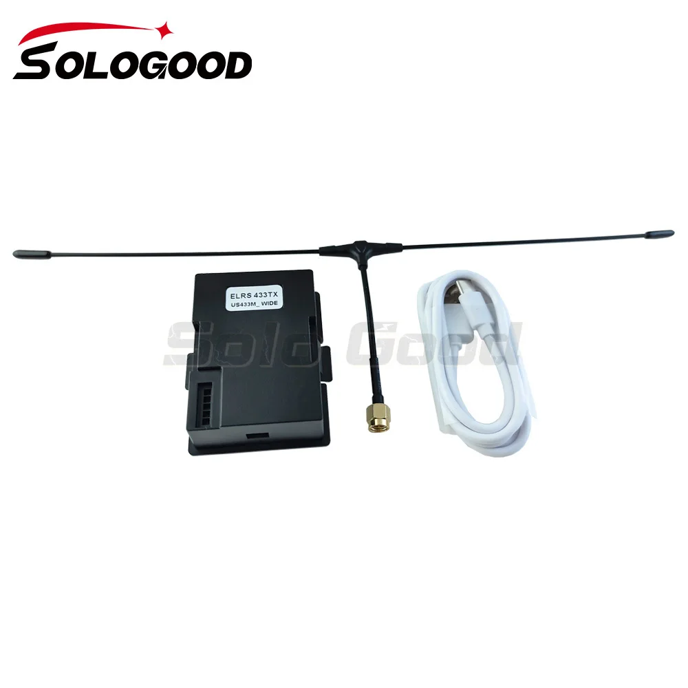 SoloGood ExpressLRS 433 1000mW TX Modul 370-500MHz RF Frequenz ESP32+SX1276+TCXO für RC Racing Drohne – Detail 3