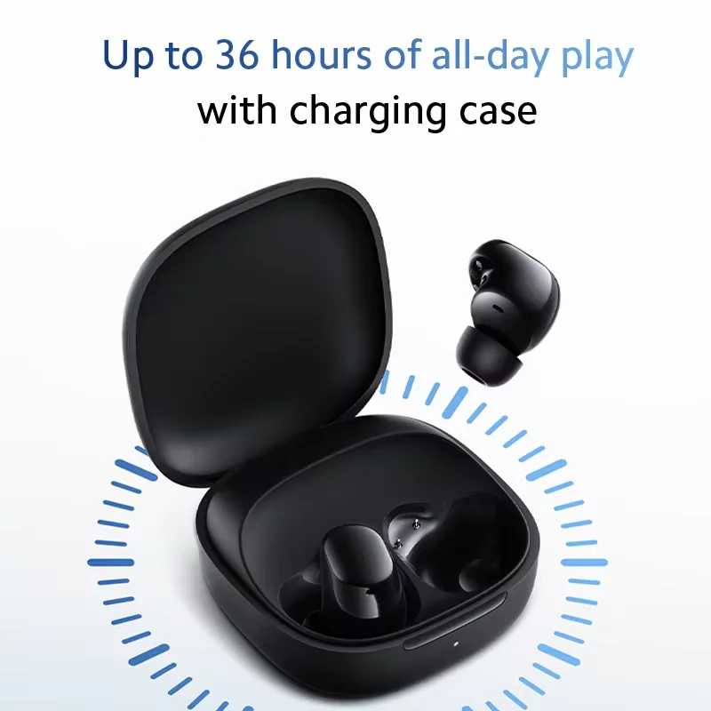 Xiaomi Redmi Buds 6 Play Global Version Earphone 36 Hours  Battery AI Noise Cancellation 10mm Dynamic Driver TWS  Bluetooth  5.4