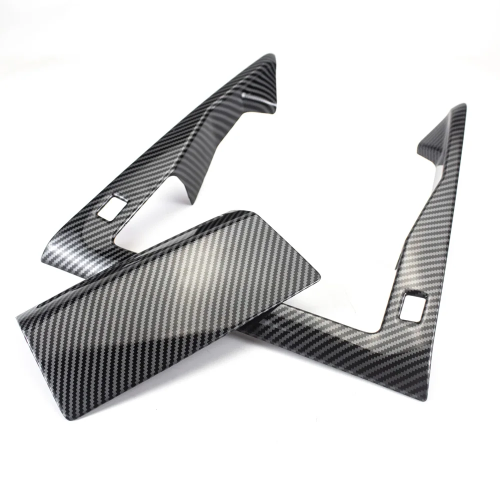 Passend für Peugeot 208 2008 2020–2025, mittlere Aufbewahrungsbox, dekorativer Rahmenabdeckungsaufkleber – Detail 3