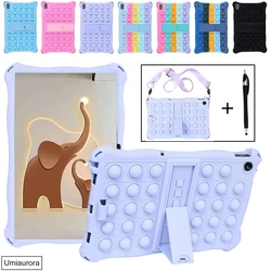 Capa protetora para Realme Pad, estojo para tablet infantil, suporte de bolha de silicone, Funda Realme Pad, 10,4 