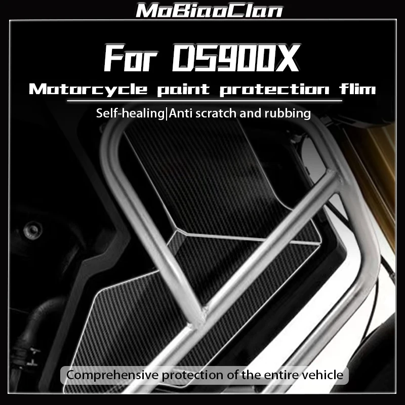 For VOGE DS900X Motorcycle Invisible Coat Fuel Tank Sticker Waterproof And Scratch Resistant Film Modification Accessories