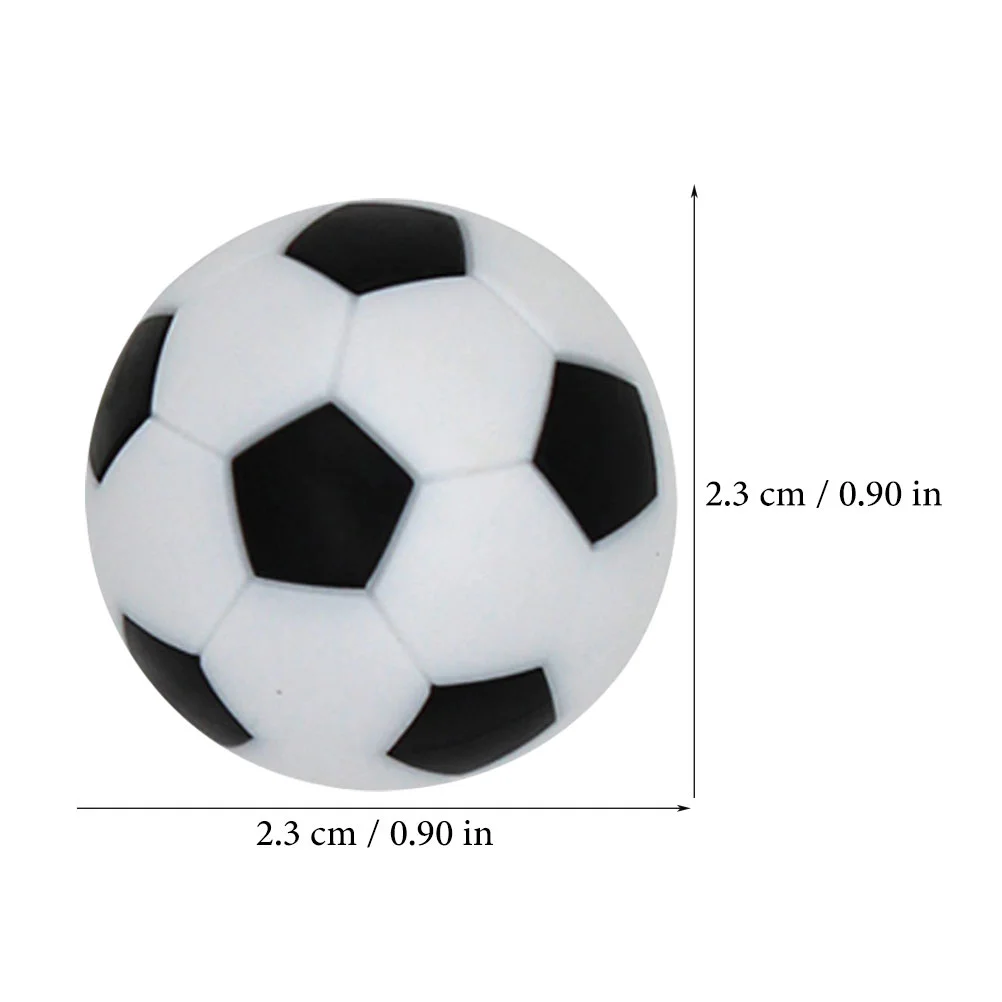 6 Pcs Toy Mini Table Football Desk Soccer Balls American Style Replaceable Foosball Small Baby