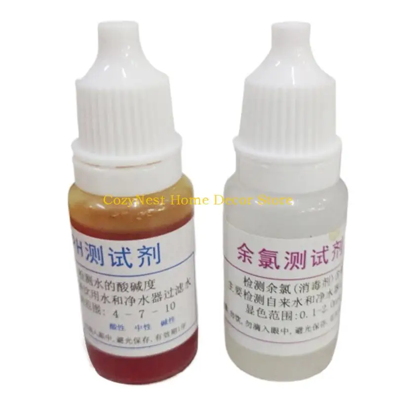 92MF Test Liquid with Test Card Detect the Filtered Water of Water Purifier