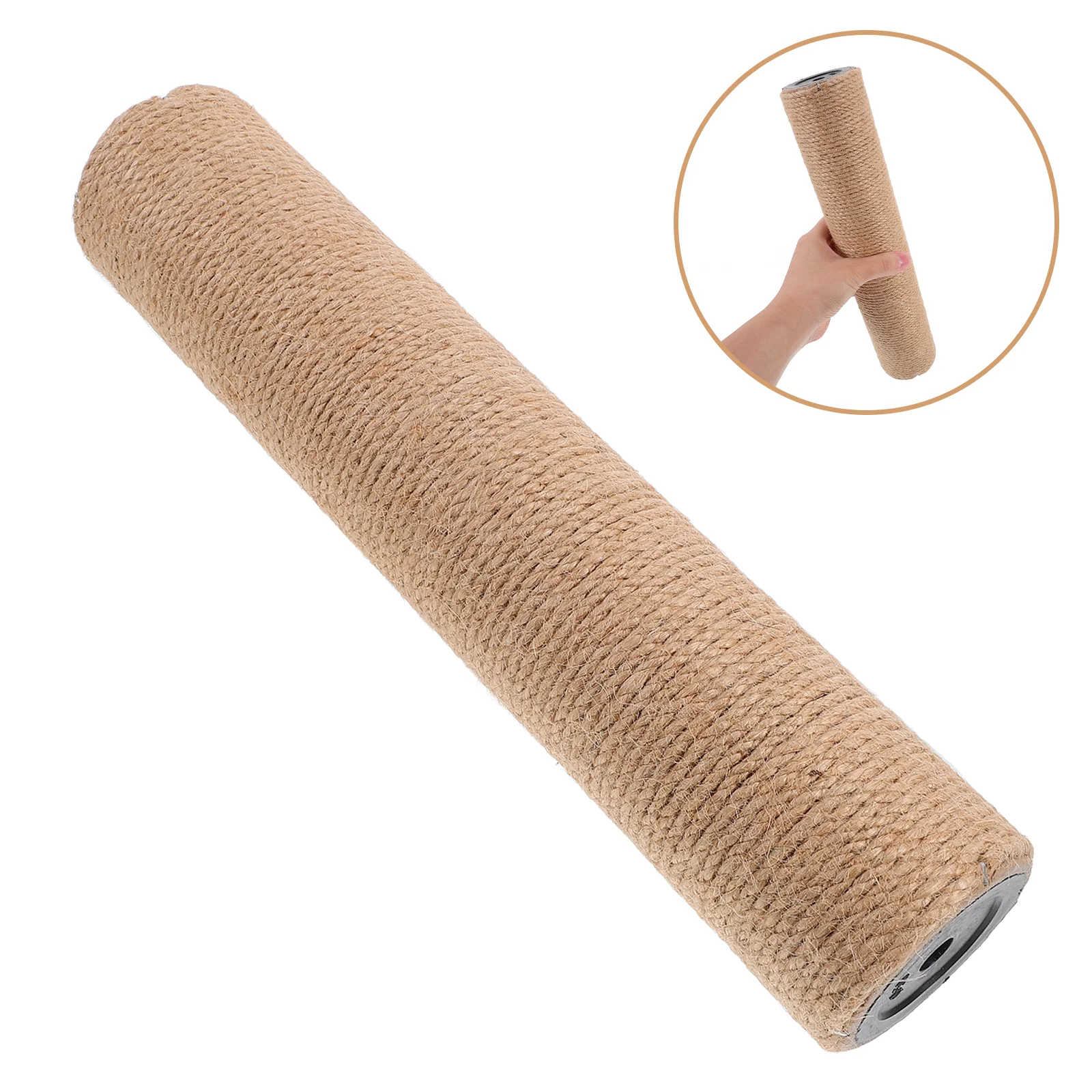 

Replacement Cat Scratching Post Reusable Decorative Kitten Scratcher Posts for Indoor Cats Jute Rope