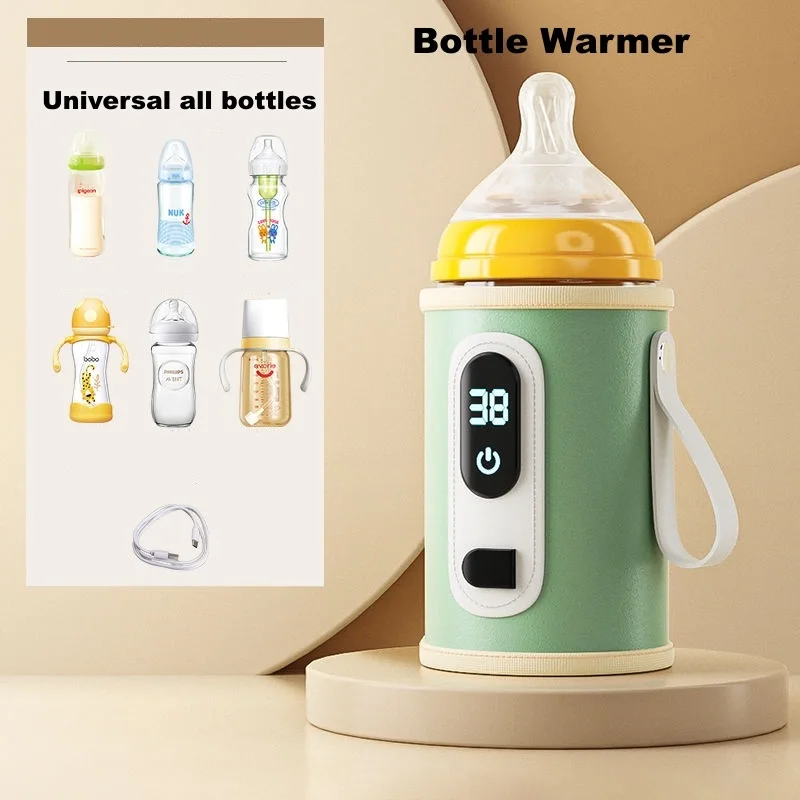 

Universal Baby Bottle Warmer Milk Stroller Bag Nursing Bottle Heater Safe Kids Supplies for Infant Outdoor Travel Accessories