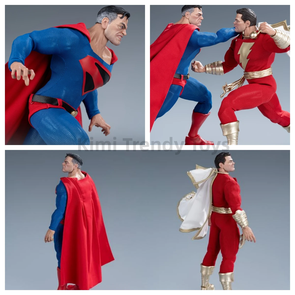 Hot Gong Dc 1/12 Scale Collectible Kingdom Come Superman Shazam 6inch Male Solider Action Figure Model Toys For Fans Boys Gifts