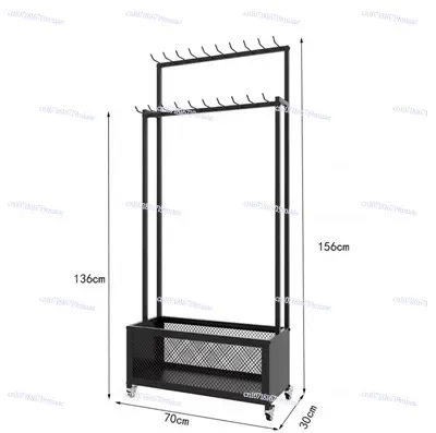 Belt Belt Display Rack Clothing Store Window Leather Goods Display Rack