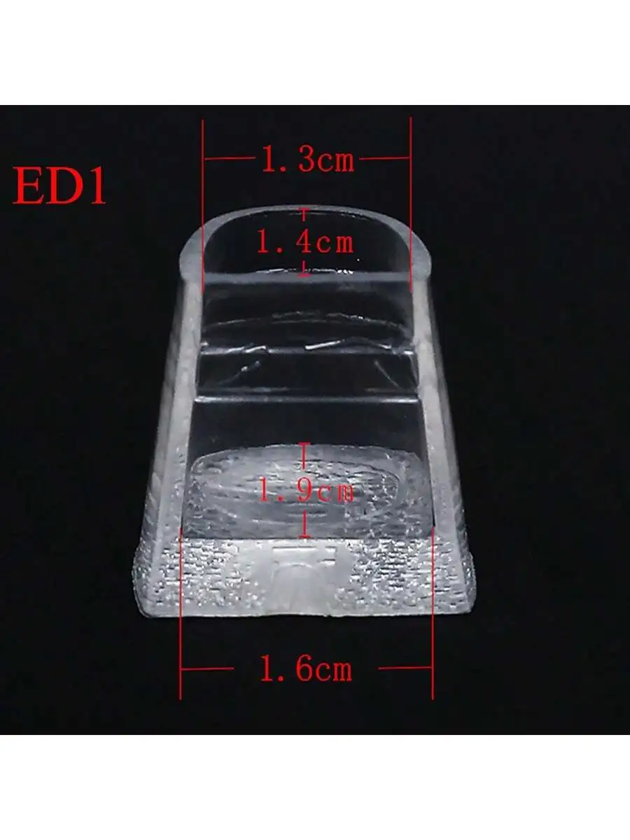 5 cm 7 cm Absatzstopper für Tanzschuhe, transparente Absatzschutzkappen für High Heels, Latein-Tanzschuhe, rutschfeste Schuhspitzen, Zubehör – Detail 5