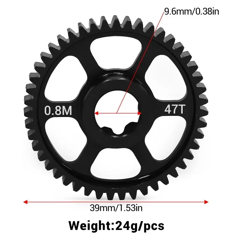 

FOR MINI MAXX Mini smallX#10756 Carbon steel0.8M47TBig tooth W254