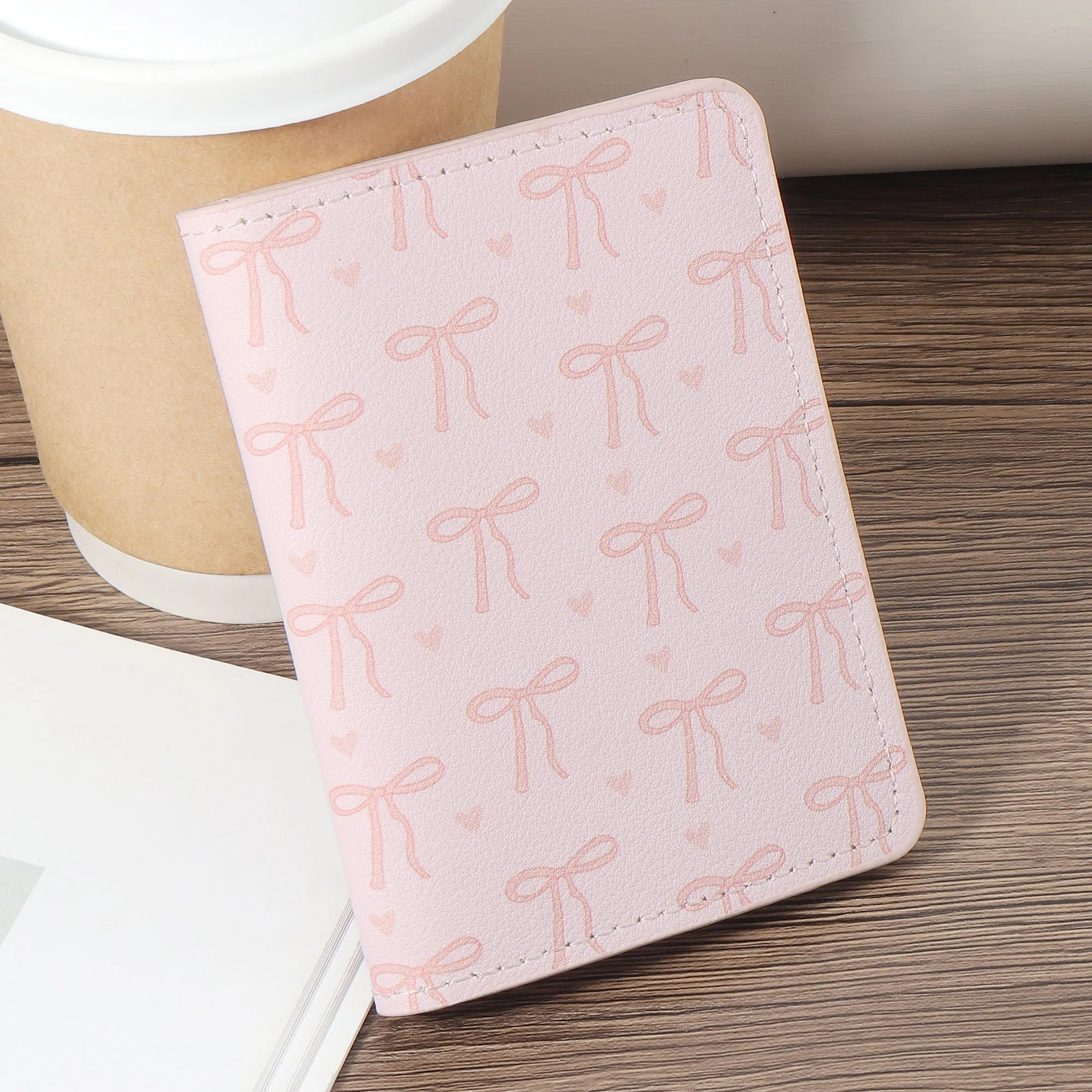 세련되고 심플한 짧은 이중 지갑, 가볍고 휴대성이 뛰어난 소형 신용 카드 홀더 및 정리함, 여성용 일상용 다용도 클러치 &