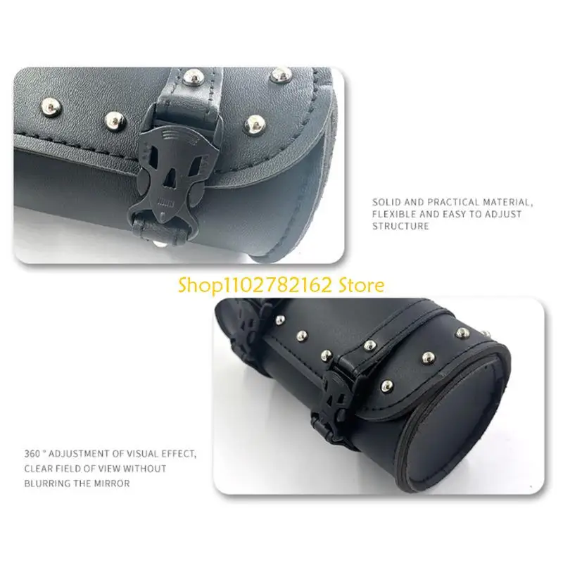 

547B Practical Motorcycle Scooter Front Bag PU Convenient Storage Bag Lightweight Bag