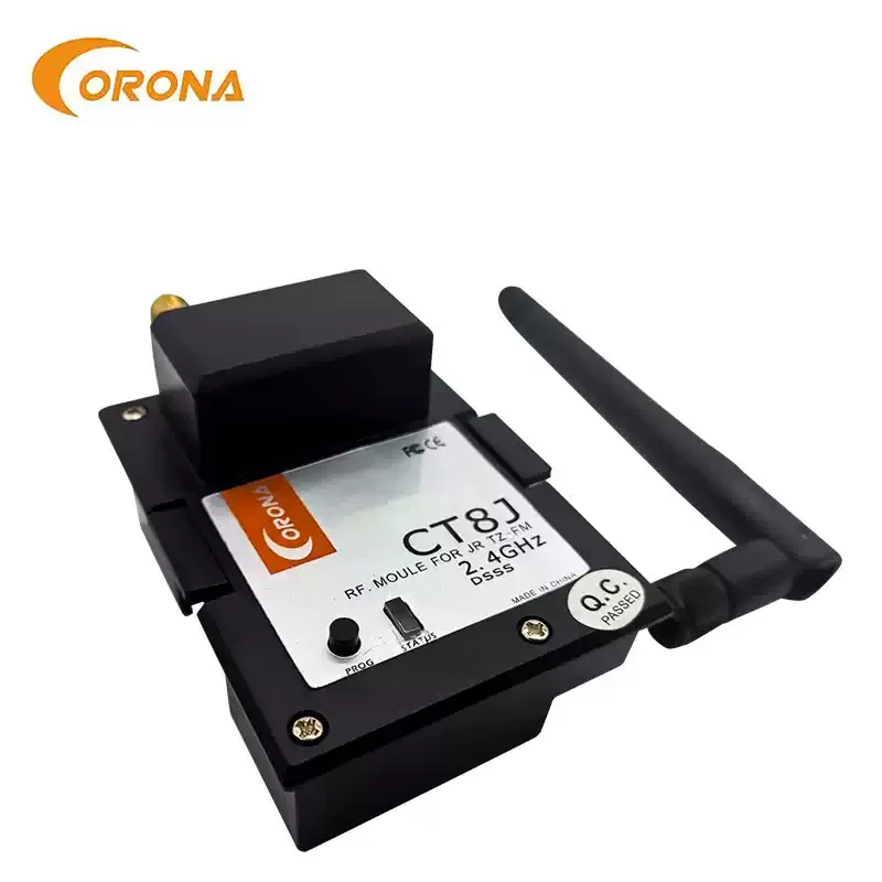 Corona 2.4Ghz JR Graupner Module & Rx Combo Kit CR8D+CT8J  V2 DSSS