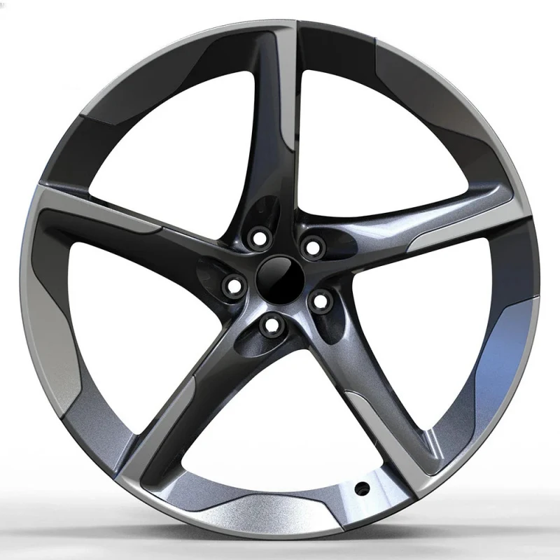 

High Quality New Design Monoblok 5 Spoke 22 Inch Forged Aluminum Alloy Car Wheels Rims 5x108