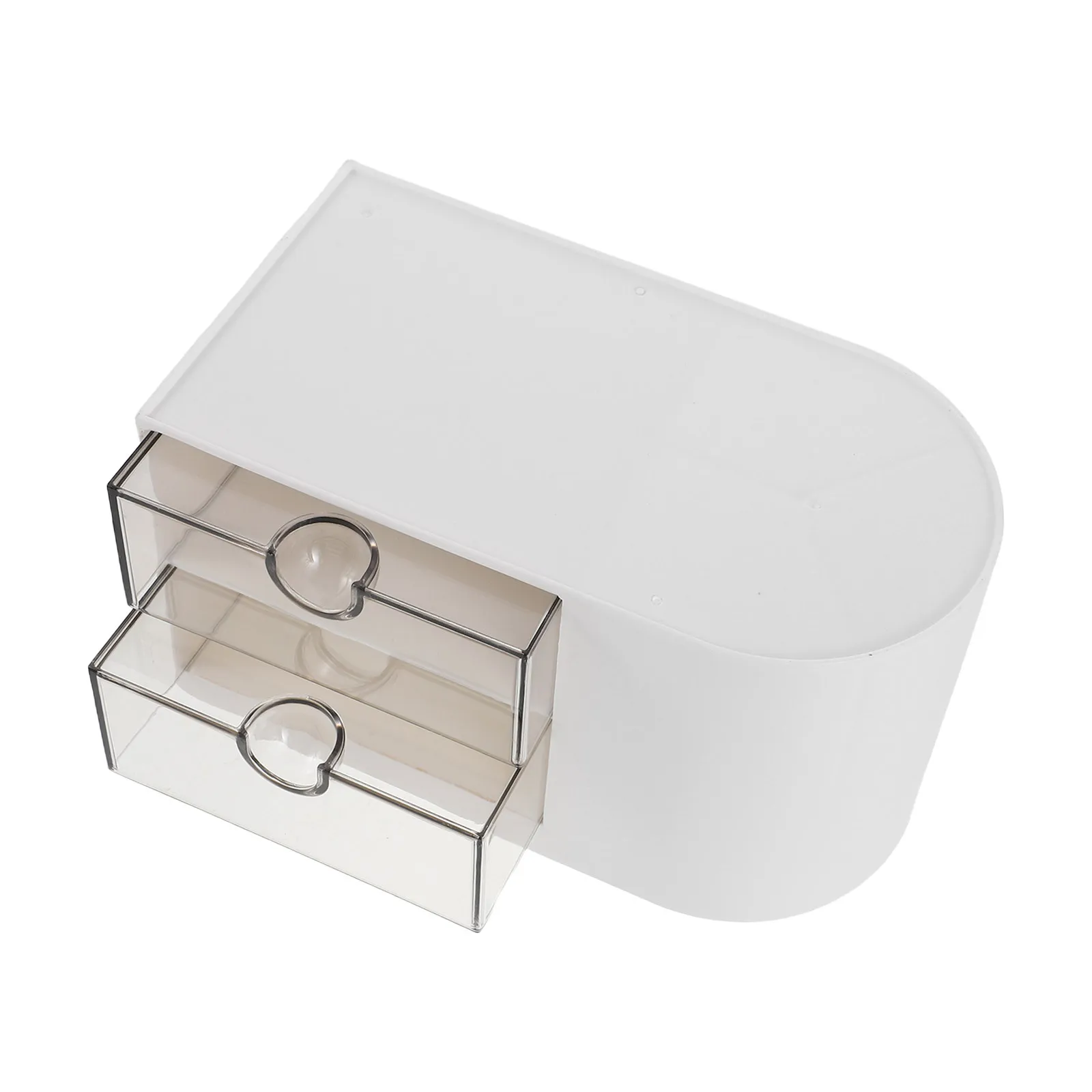 

1pcs Transparent Drawer Organizer Box Desktop Stationery Storage With Multiple Compartments For Pens Pencils Markers Desk Pen