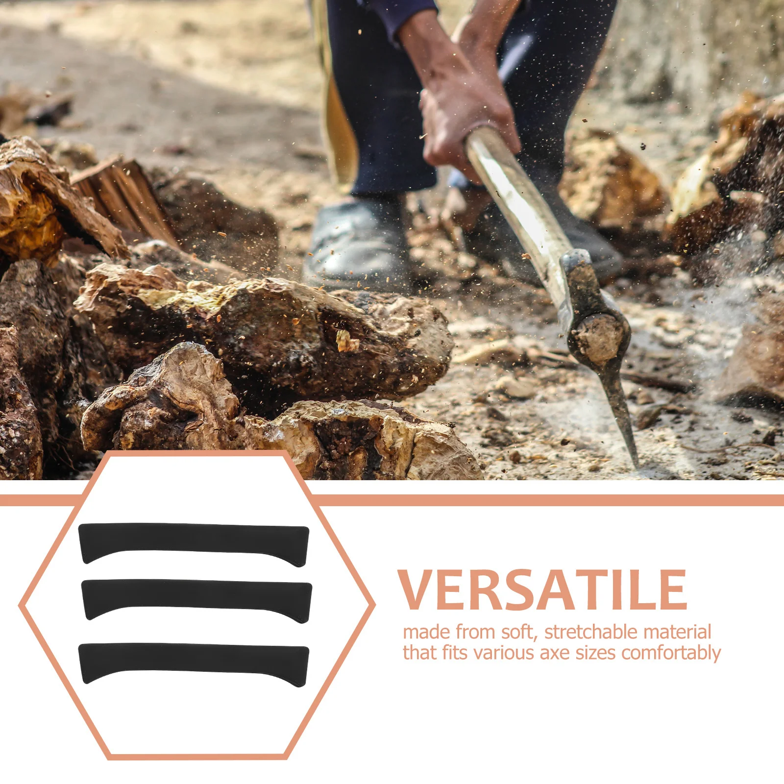ปลอกหุ้มขวาน 10 ชิ้น สำหรับขวานผ่าฟืน อุปกรณ์ตั้งแคมป์กลางแจ้ง เครื่องมือทำสวน กล่องเก็บขวานและขวานเล็ก