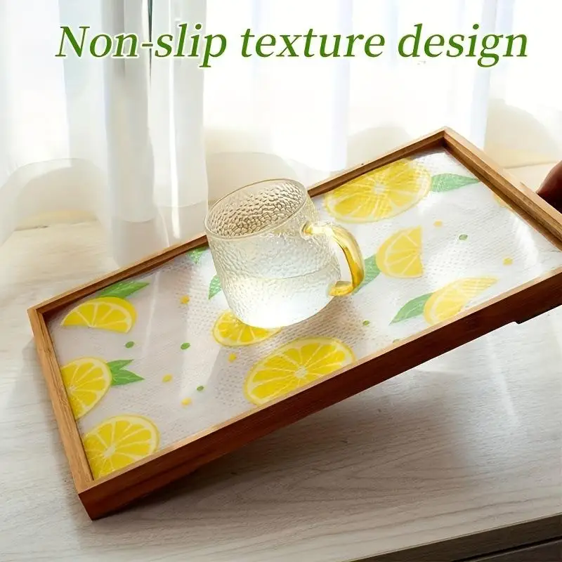 New 4PCS PEVA Refrigerator Pad Waterproof Anti-oil Can Be Cut Washed Kitchen Placemat Drawer Shoe Cabinet Shelves Fridge Pad