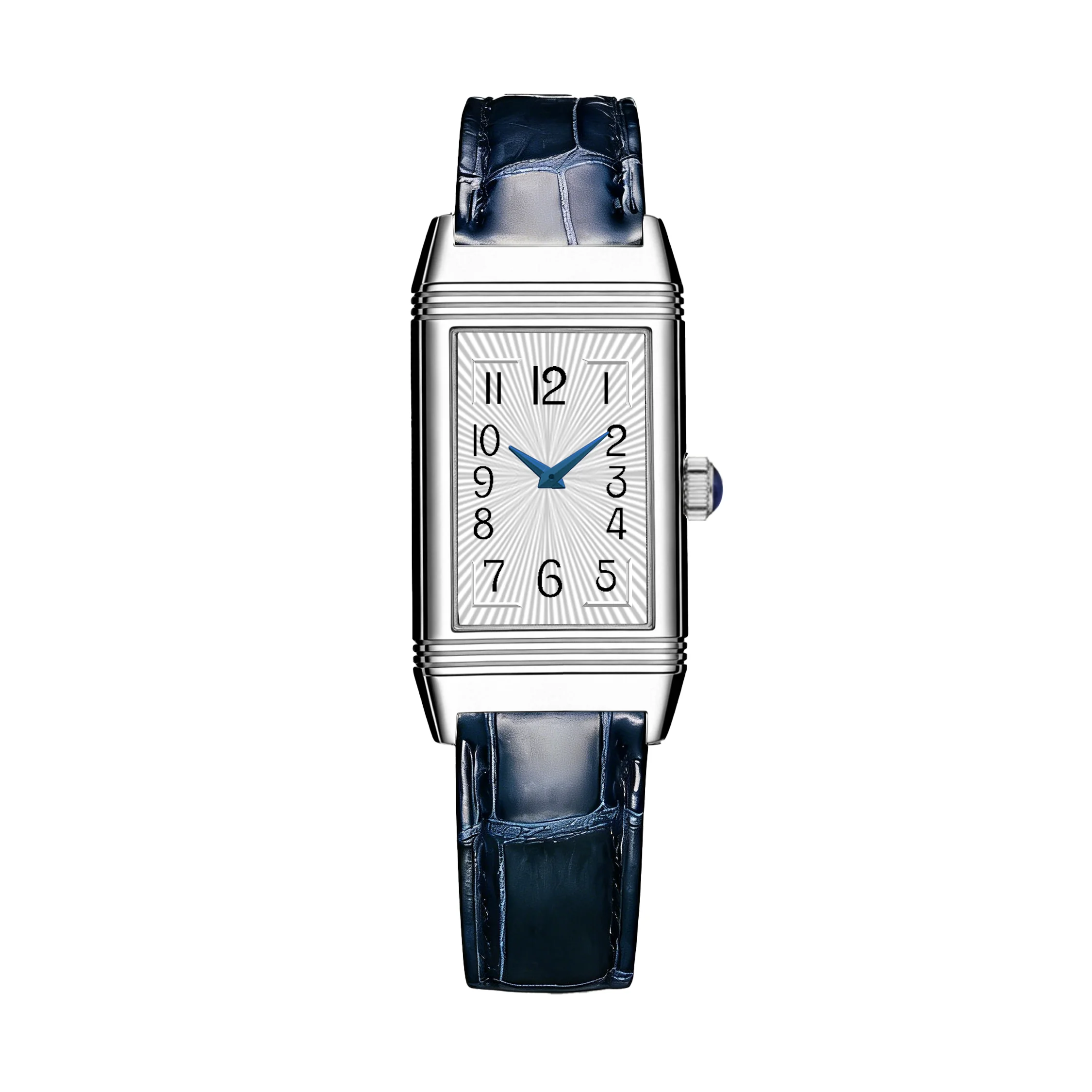 Niche Unique Melted Vintage Quartz Watch Light Luxury Waterproof Versatile with Leather Strap Wristwatch