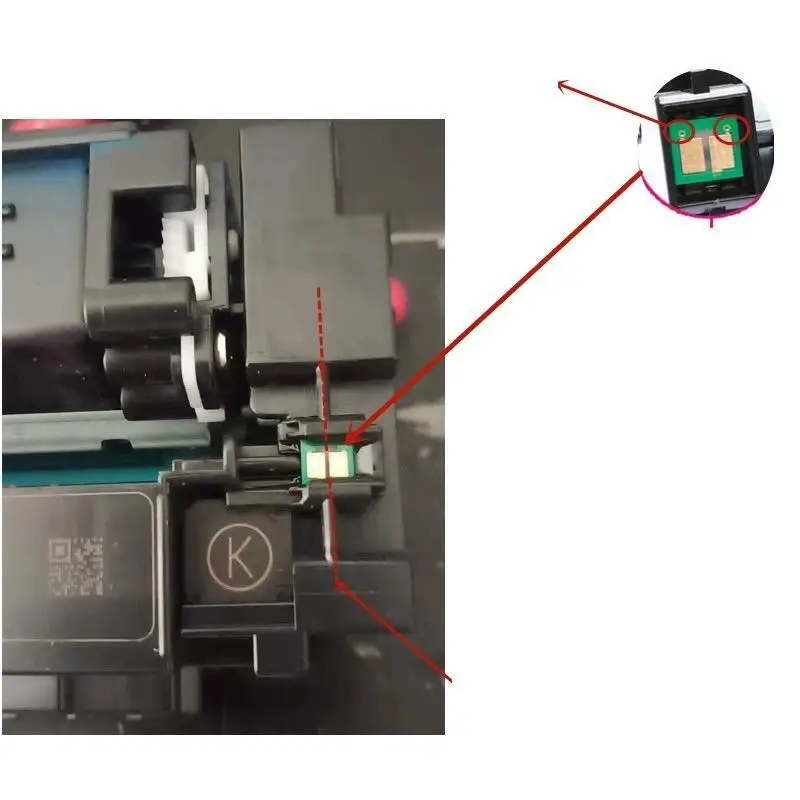 Imagem -04 - Chip de Cartucho de Toner para hp Cor Laserjet Pro 206a 207a W2210a W2110a M255 Mfp M282 M283 M255dw M255nw M282nw M283fdn M283fdw