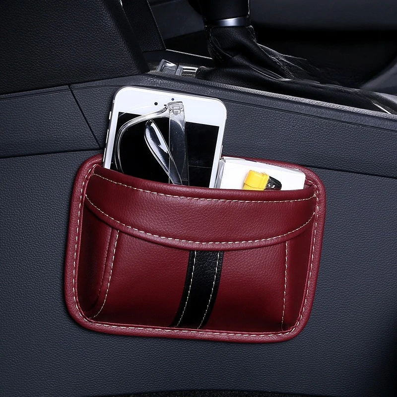 Paste-typ Auto Sitz Naht Lagerung Tasche Auto Liefert Multifunktionale Auto Lücke Lagerung Handy Lagerung Box