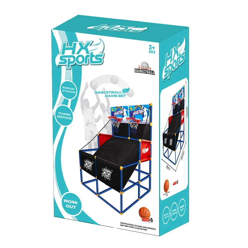 لعبة كرة السلة Creative Kids للاعبين في الأماكن المغلقة، حامل كرة السلة، لعبة آلة الرماية لكرة السلة