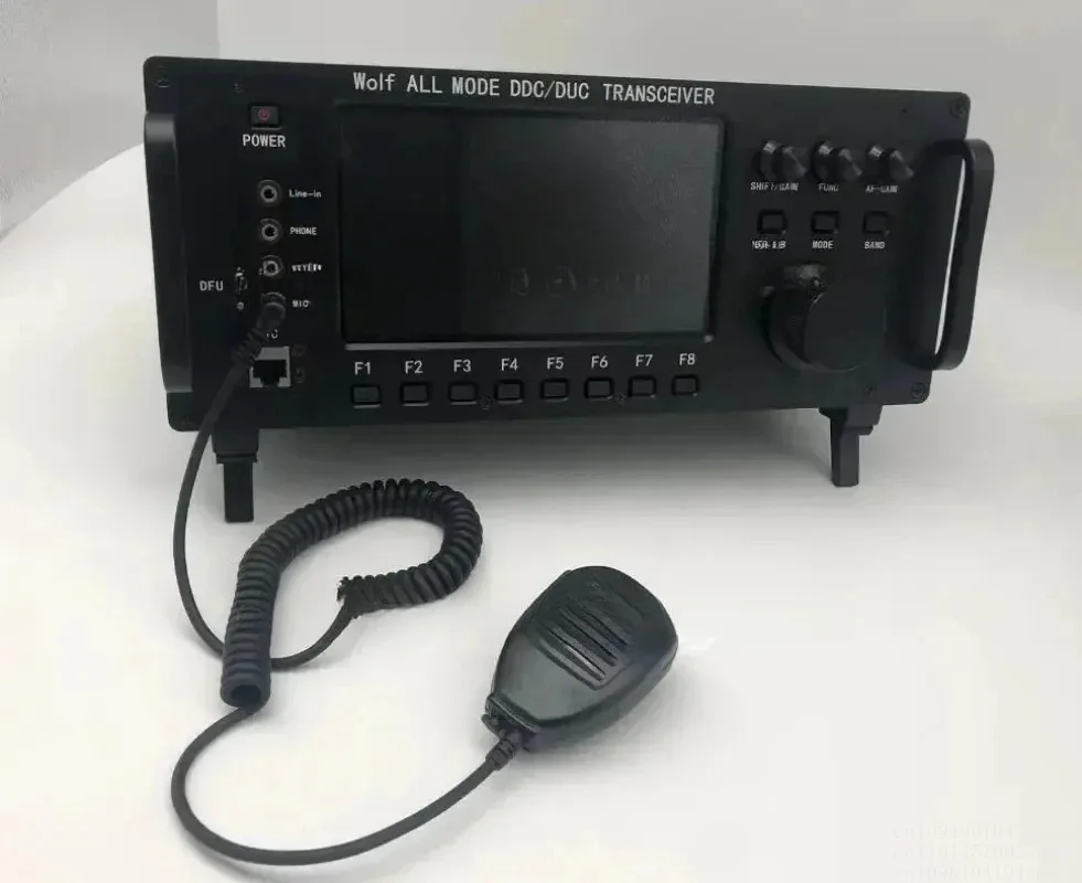 

Single casing 20W 0-750MHz Wolf All Mode DDC/DUC Transceiver Mobile Radio LF/HF/6M/VHF/UHF Transceiver for UA3REO with WIFI