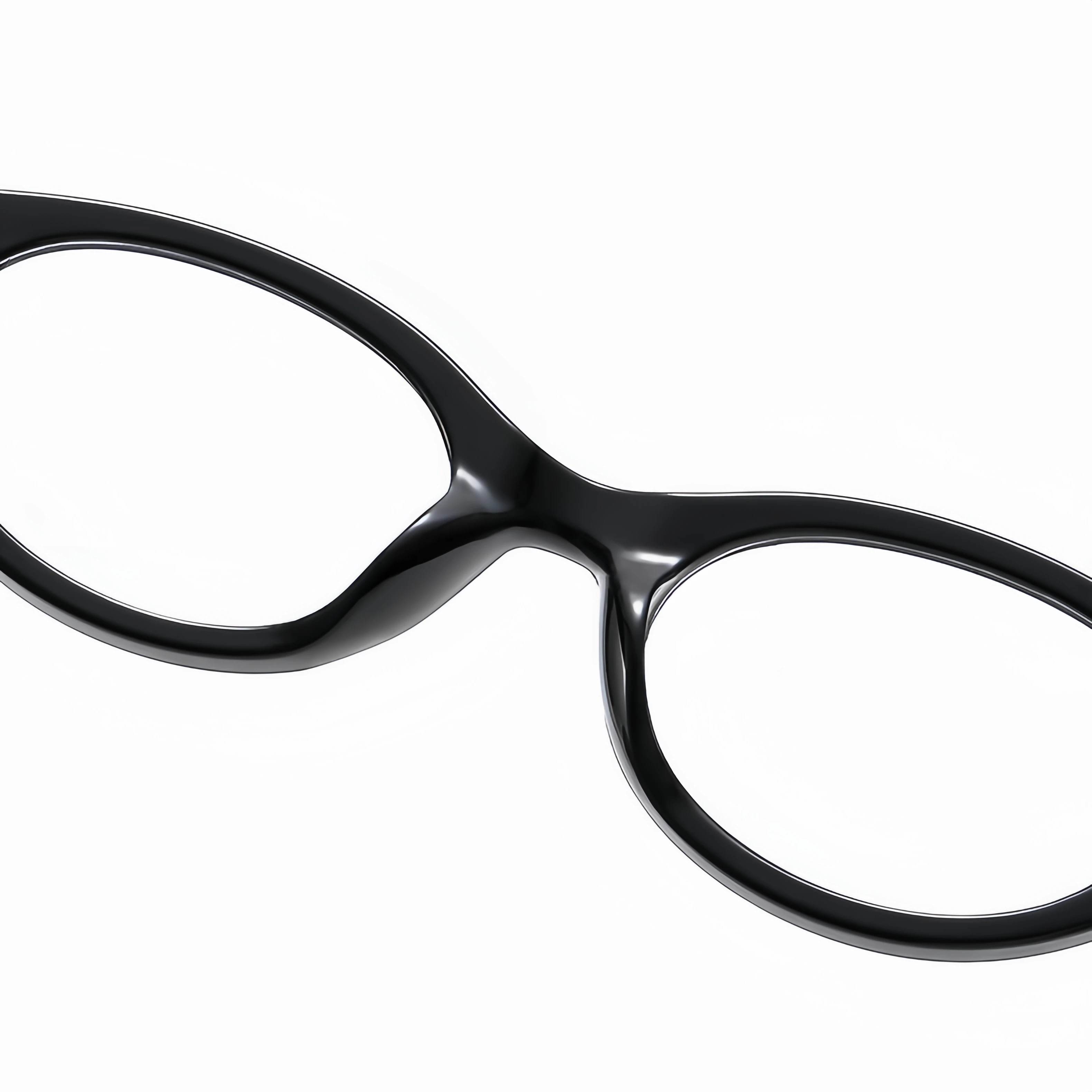 Retro Small Frame Oval Glasses Frame Korean Style Trendy Women\'s Versatile Anti-Blue Light and Anti-Radiation Glasses
