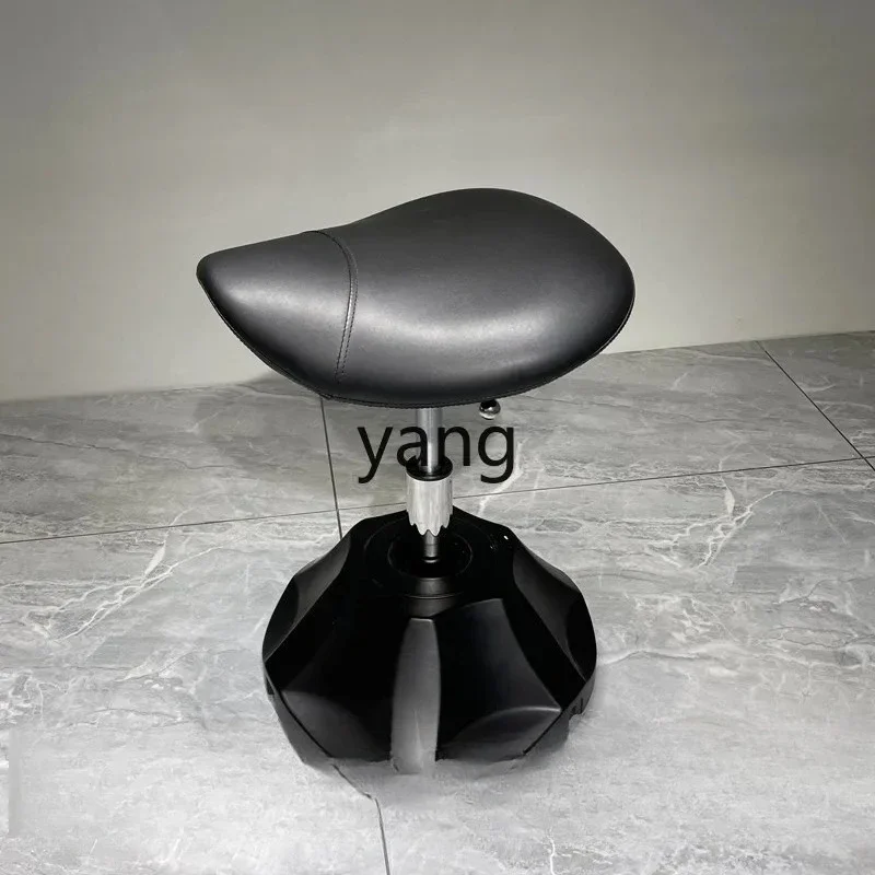 

LMM barber shop shampoo bed small stool can be lifted and lowered flush beauty stool hair salon special