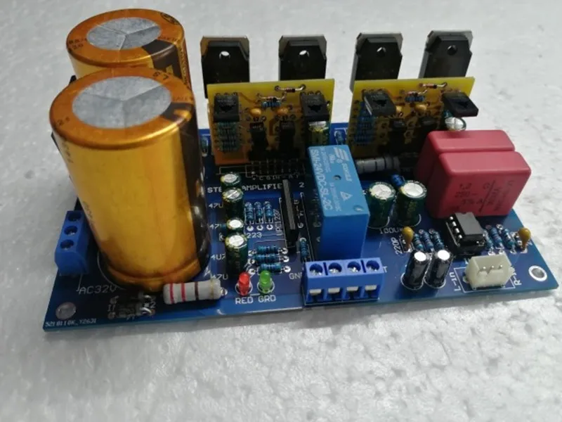 ON NJW0302 NJW0281 Tube 150W*2 2.0 Channel Stereo Preamp Rear Stage Integration Audio Amplifier Board