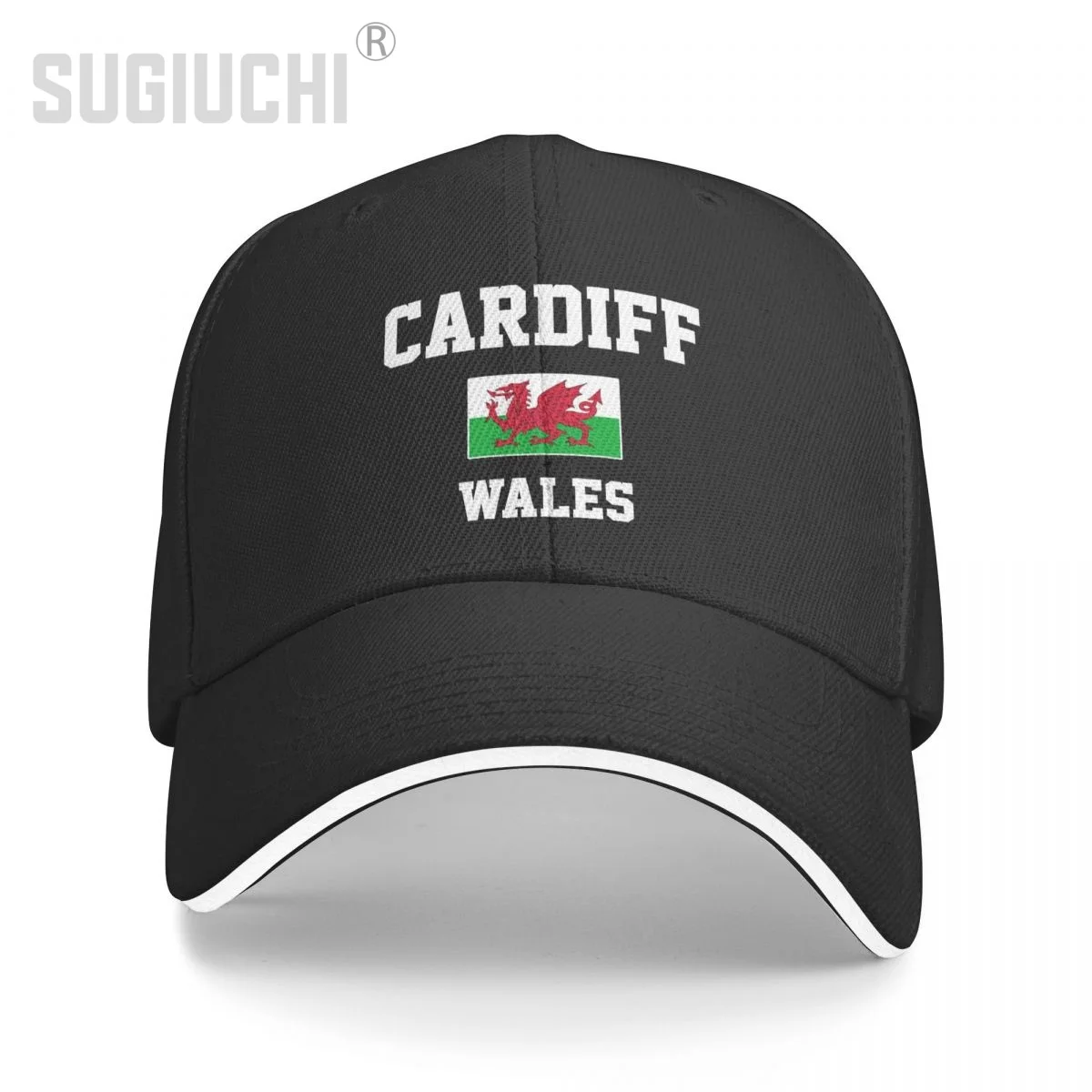 Baseball Cap Wales Cymru Cardiff Capital Men Women Unisex Hip Hop Sandwich Caps Snapback Golf Hat Fishing