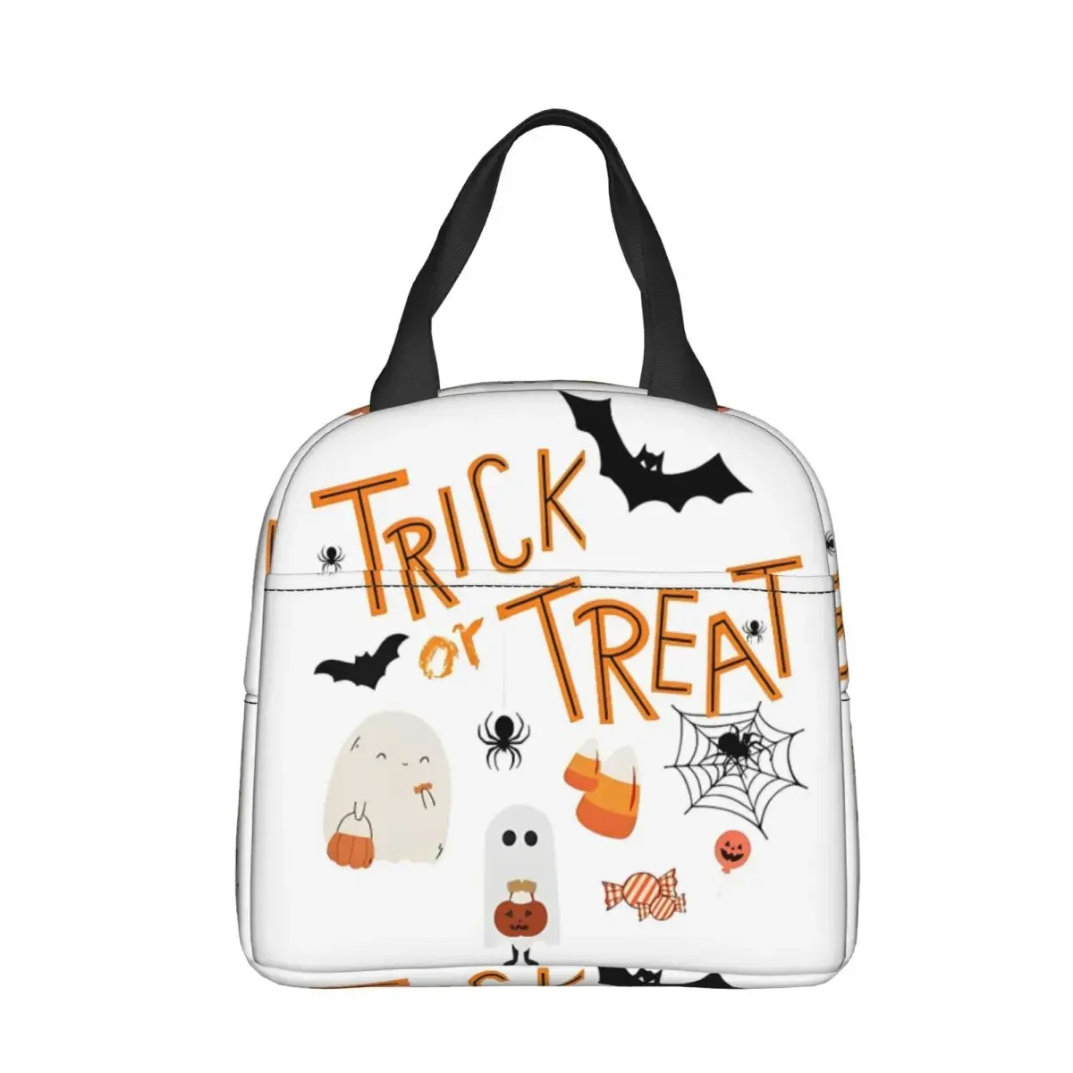 Halloween Cute The Zombies Lunch Bags Cooler Bag Lunch Container Trick or Treat Tote Lunch Box Food Storage Bags Beach Travel