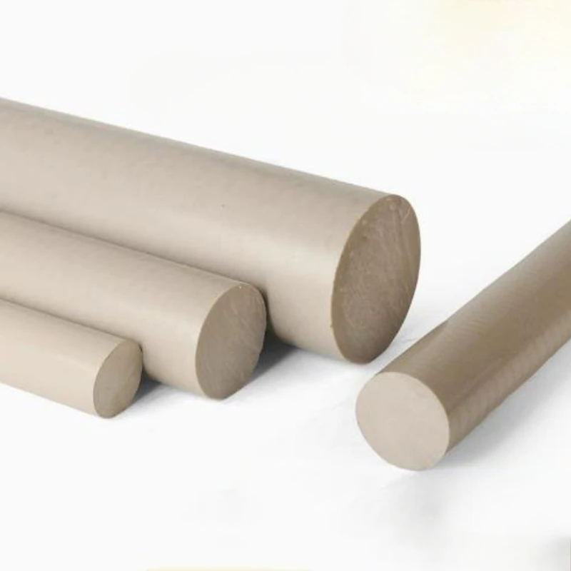 Dia 10mm-50mm PEEK Rod Polyetheretherketone Bar Stick Special Engineering Plastic Used in Energy Industry Chemical Industry