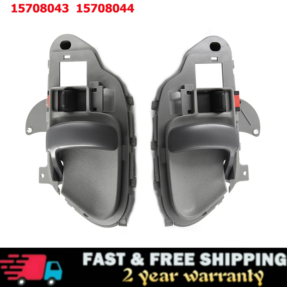 Wnętrze wewnątrz klamka do drzwi wewnętrznych dla Chevy Chevrolet GMC Truck Yukon Tahoe Suburban 1995-1999 15708044 15708043